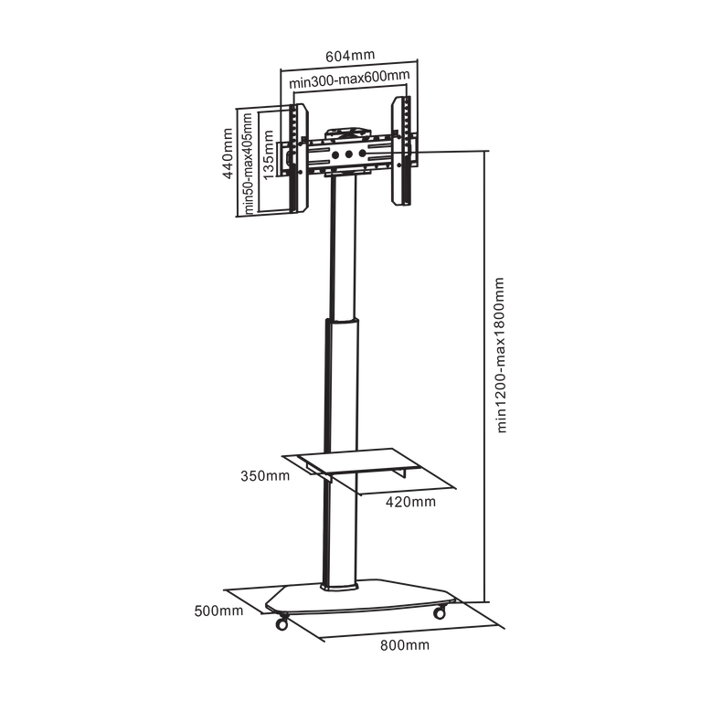 VESA:  600X400