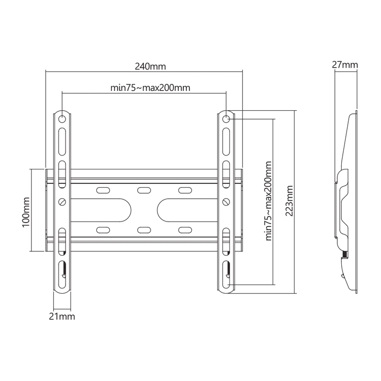 VESA:  200X200