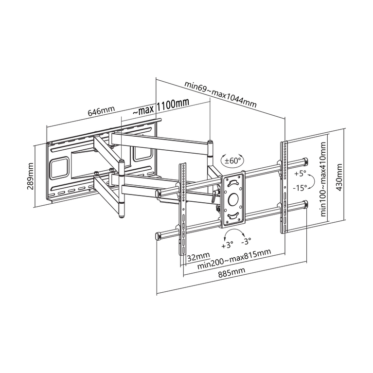VESA:  800X400