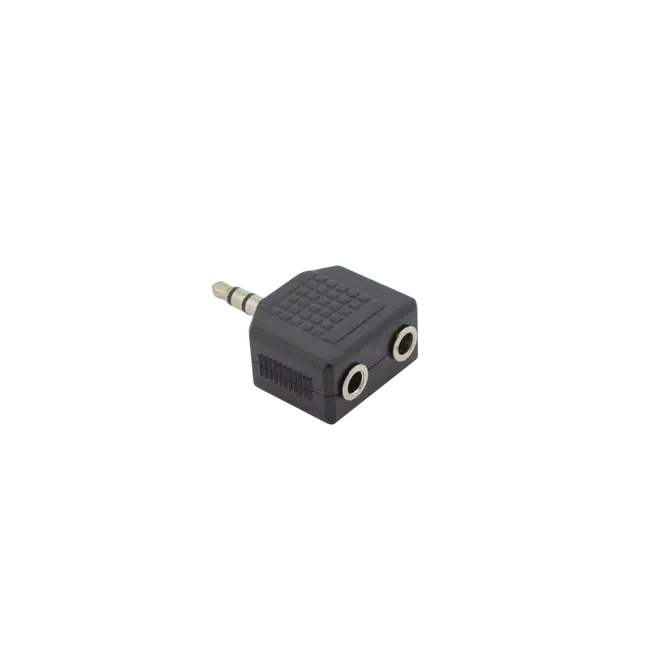 ADAPTER 3.5 mm Muški -> 2 X 3.5 mm Ženski / RETAIL