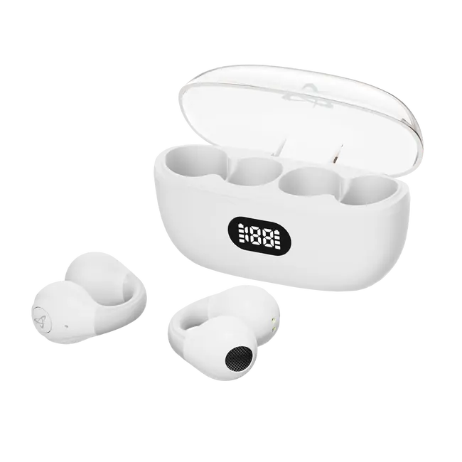 Cuffie + microfono SBOX Bluetooth EB-OWS14 Bianco