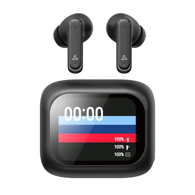 EARBUDS SBOX EB-TWS08 Crne ANC Touch Display