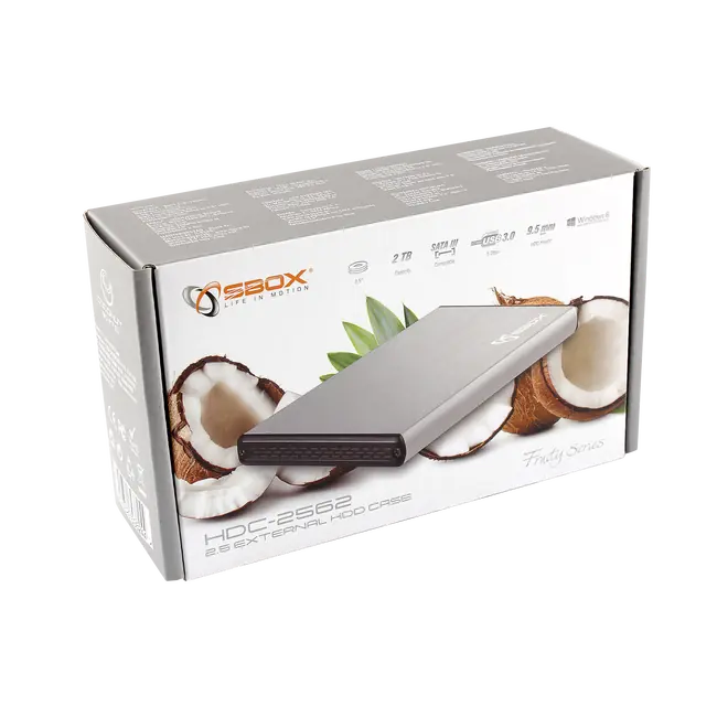 HDD KUĆIŠTE SBOX HDC-2562 Bijelo