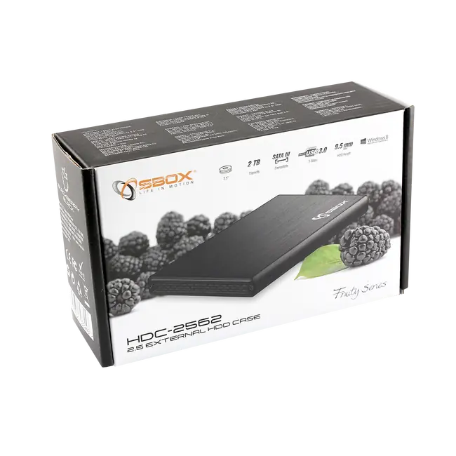 HDD KUĆIŠTE SBOX HDC-2562 Crno