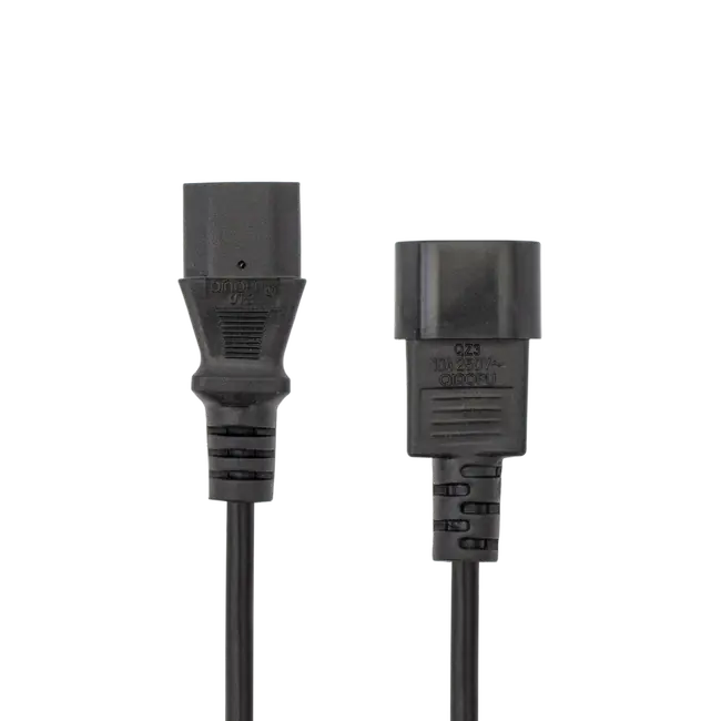 KABEL C-13-C14  220V UPS PRODUŽNI, 2M / RETAIL