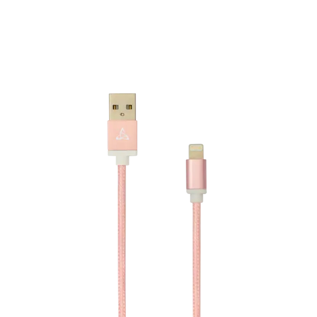 Kabel USB A Stecker -> 8-pin iPh Stecker 1.5 m Roségold - Blister