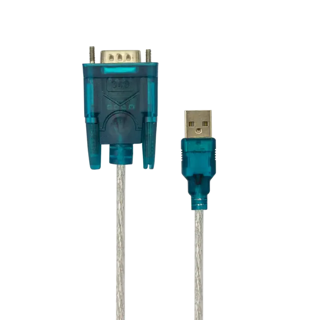 Кабел USB A Мъжки -> RS-232 Мъжки - 2 m