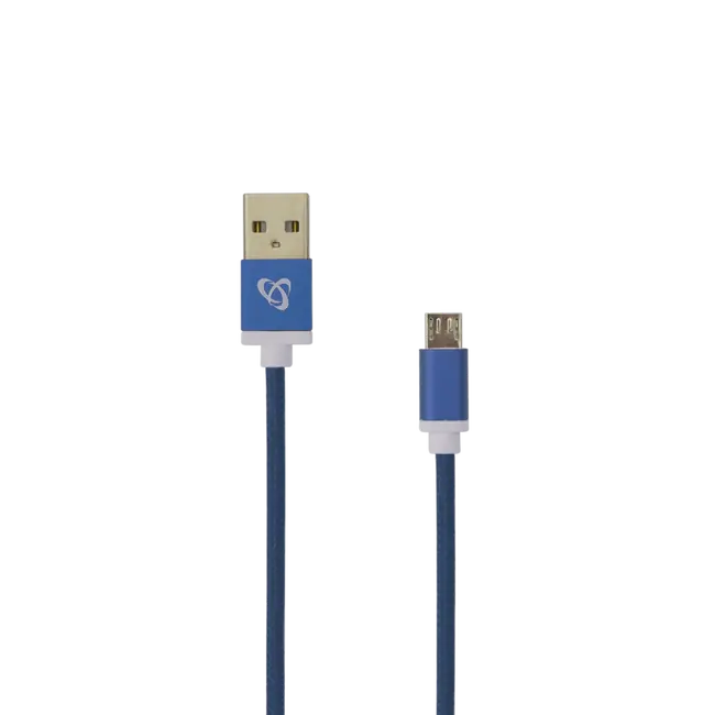 KABEL USB A Muški -> MICRO USB Muški 1.5 m Plavi
