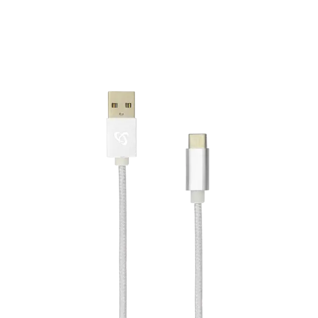 KABEL USB Muški -> TYPE-C Muški 1.5 m Bijeli