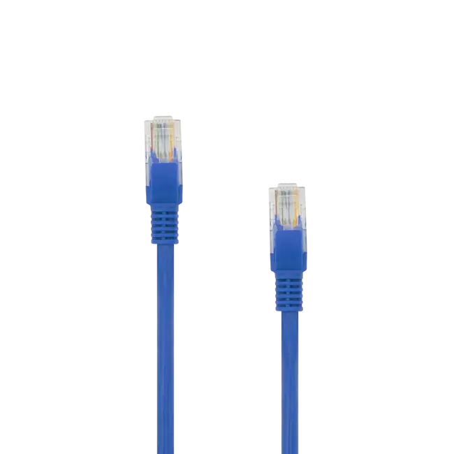 Cable UTP CAT-5e 0.5 m Azul