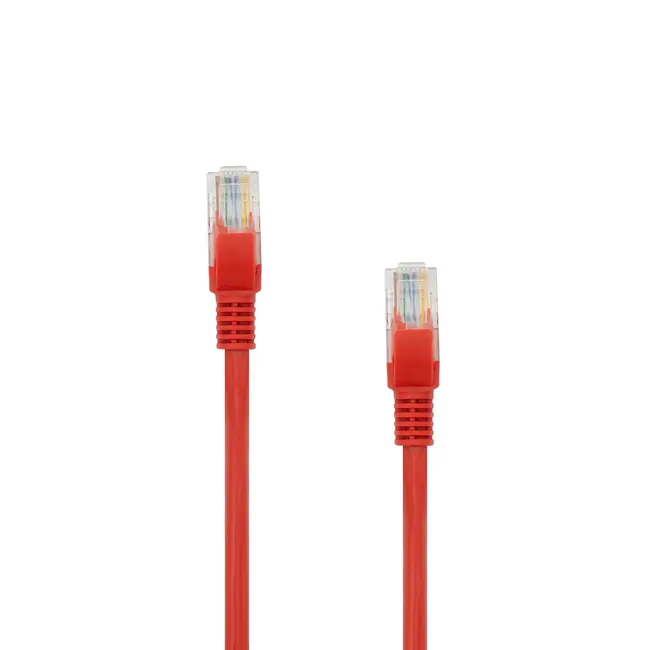 Кабел UTP CAT5e 1 m Червен