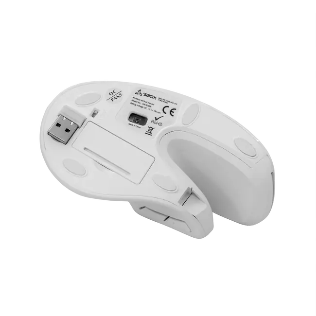 BEŽIČNI MIŠ SBOX VM-838W Vertical Bijeli