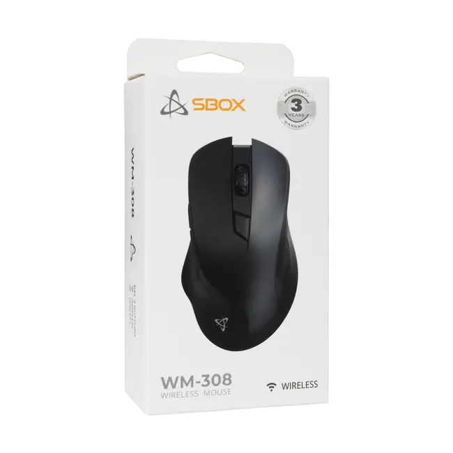 MIŠ SBOX WM-308 Crni Bežični
