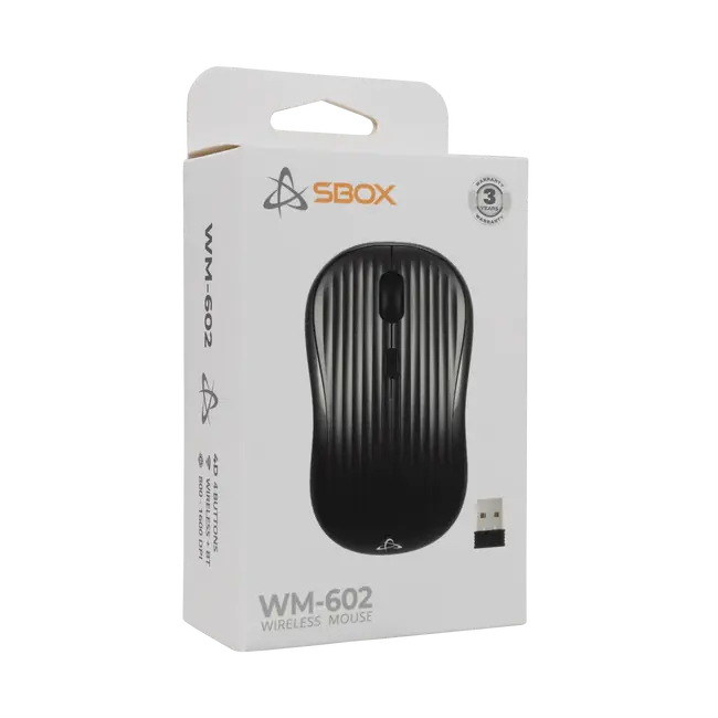 MIŠ SBOX WM-602 Crni Bežični
