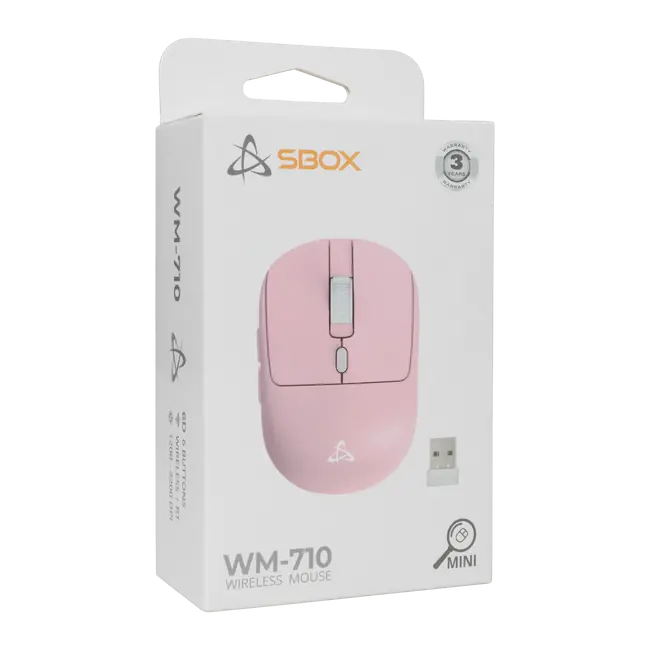 MIŠ SBOX WM-710 Rozi Bežicni