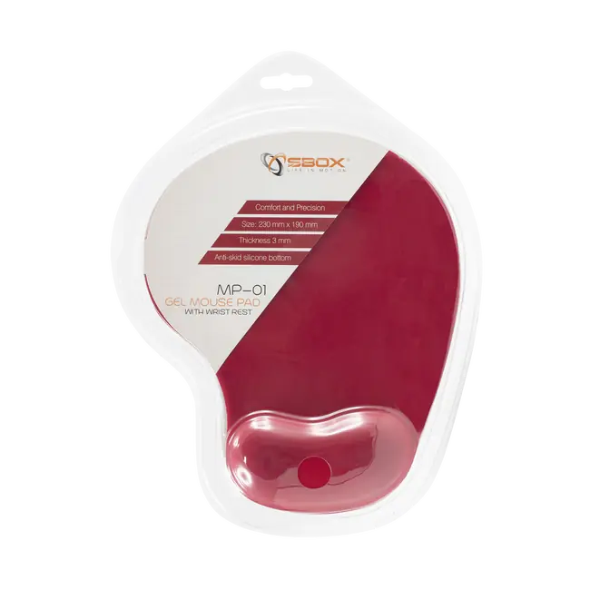 Mauspad SBOX MP-01 Rot