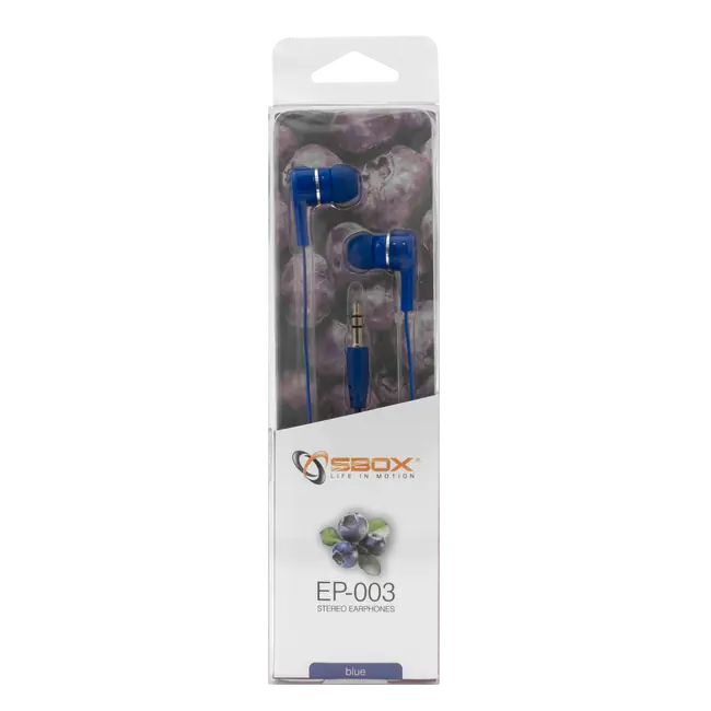 Auriculares SBOX EP-003 Azul