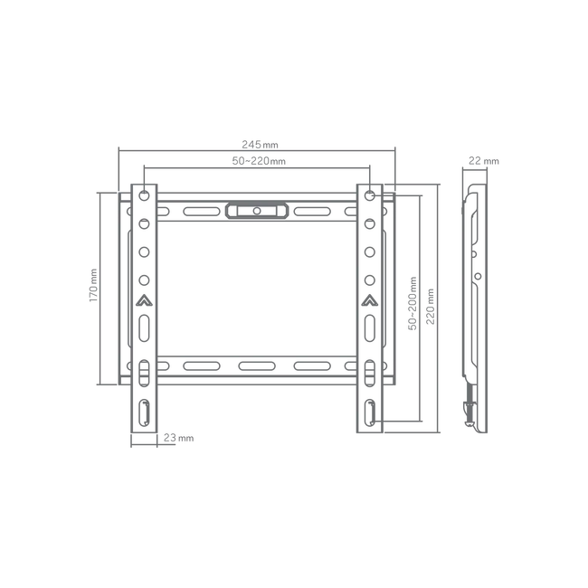 Soporte SBOX Budget BL-3722F