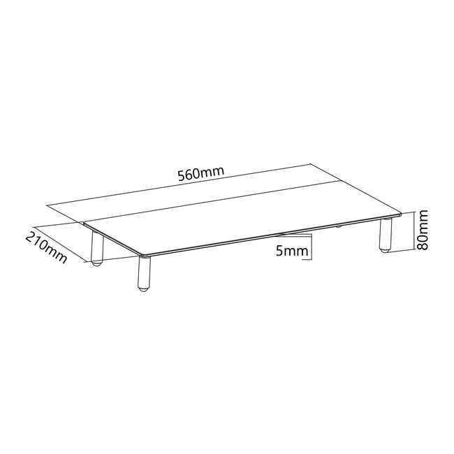 Da tavolo Supporto SBOX DS-610