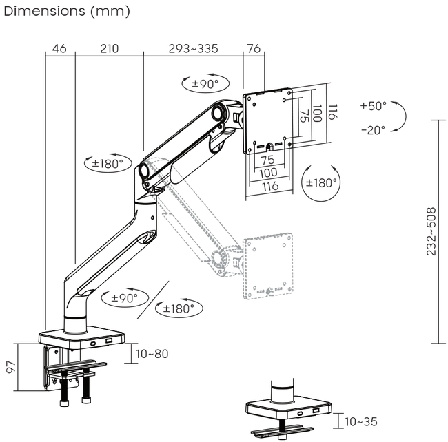 STOLNI STALAK SBOX LCD-C49