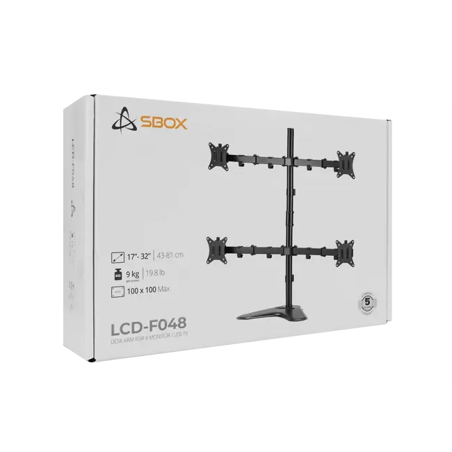 Tisch Ständer SBOX LCD-F048-2