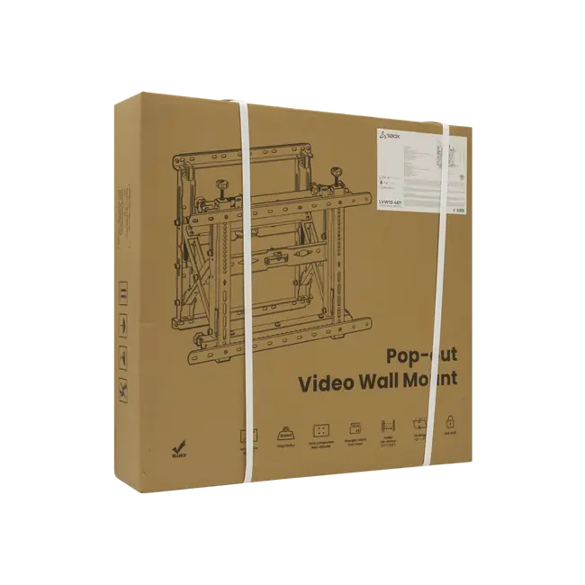 Стенен Стойка SBOX LVW13-46T/VIDEO ZID