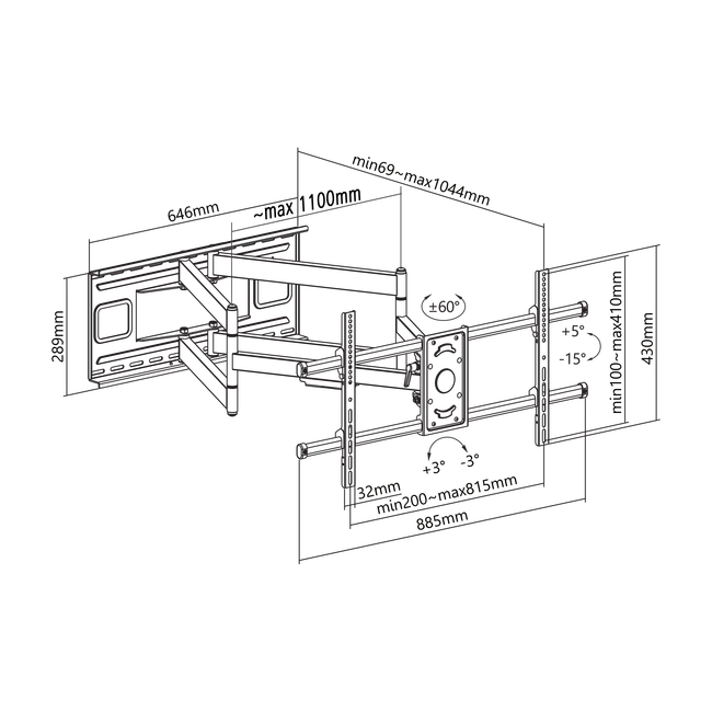 WALL MOUNT SBOX PLB-4986