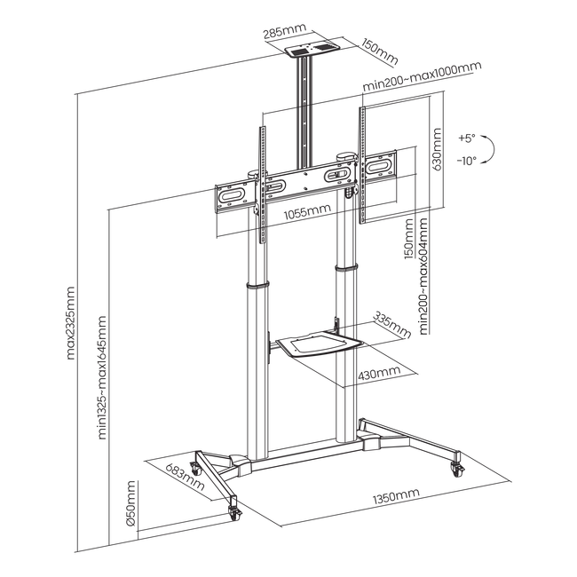 STALAK SBOX Podni FS-3610