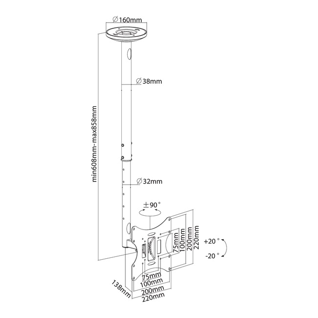 STALAK SBOX Stropni CPLB-28S