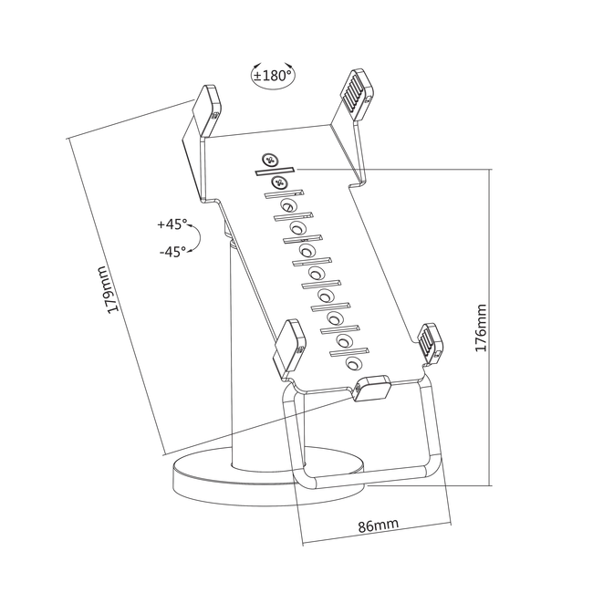 STALAK ZA POS TERMINAL SBOX PTM-03