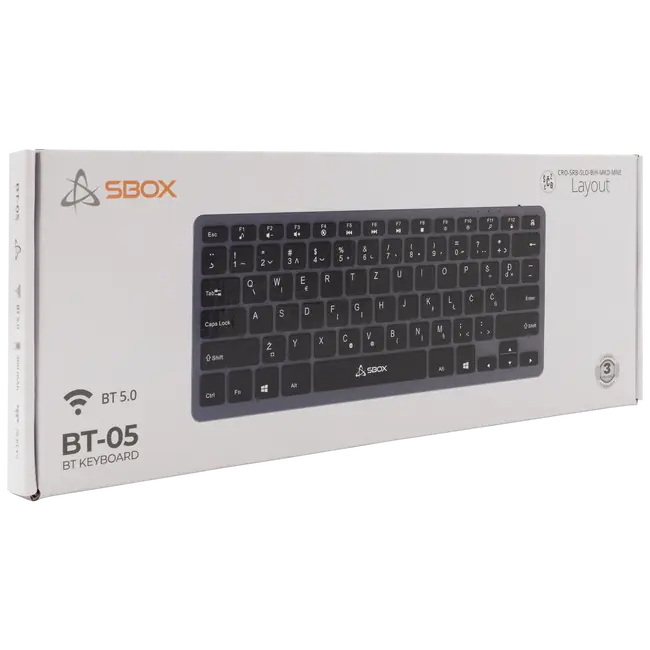 TIPKOVNICA SBOX BT-05 BLUETOOTH  / HR