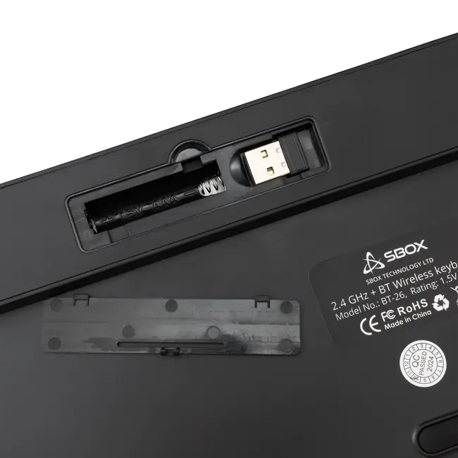 TIPKOVNICA SBOX BT-26 Bežična + BT CZ/SK