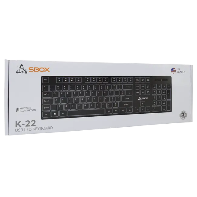 TIPKOVNICA SBOX K-22 / US
