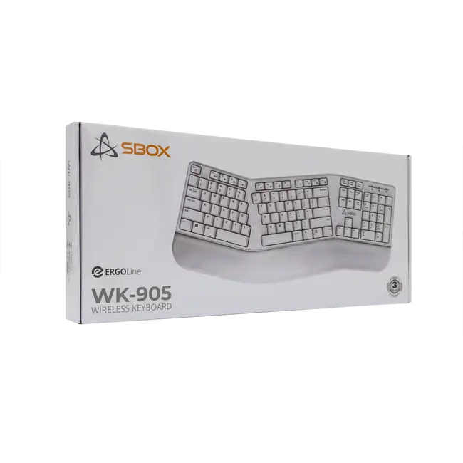 ERGO TIPKOVNICA SBOX WK-905 US BEŽIČNA