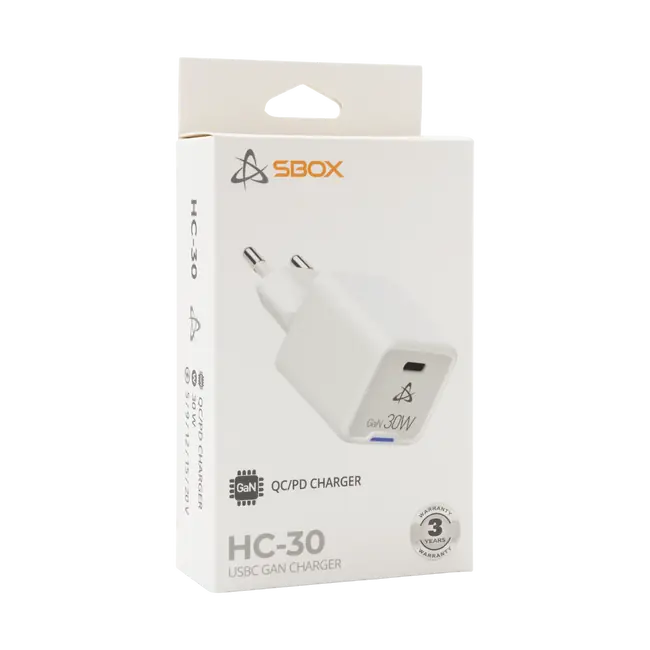 USB KUĆNI PUNJAČ HC-30 / Type-C 30W GAN