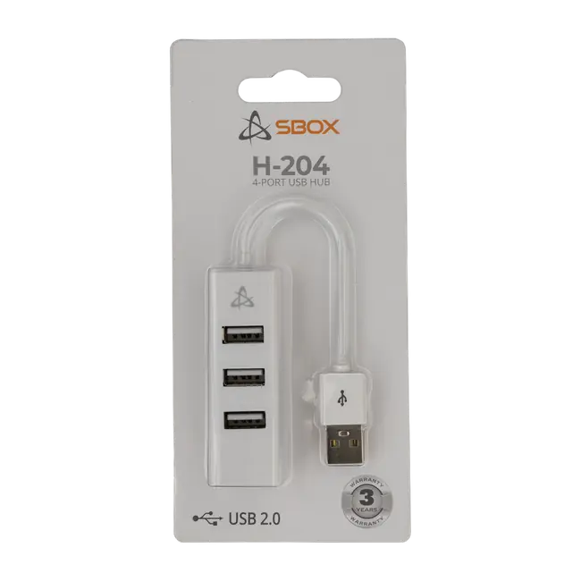 USB RAZDJELNIK SBOX H-204 Bijeli