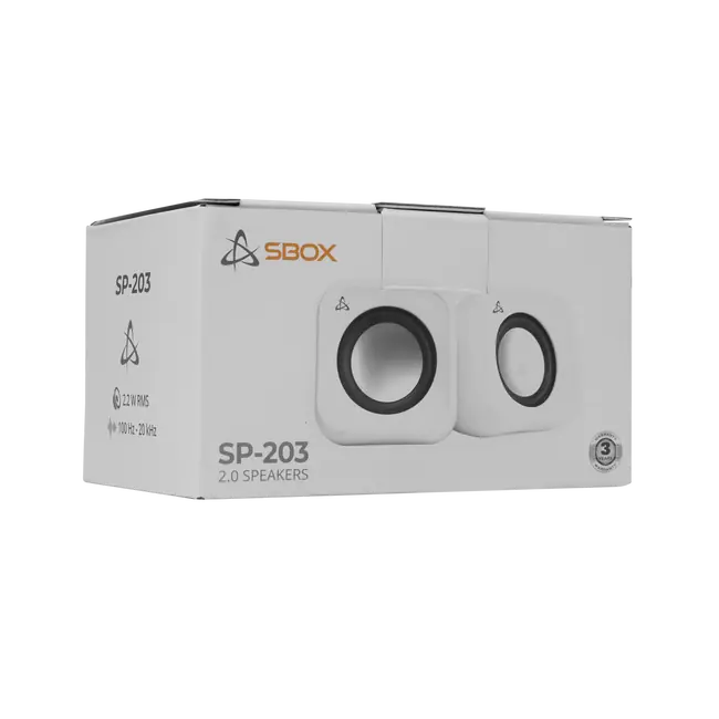 SBOX ZVUČNICI SP-203 Bijeli