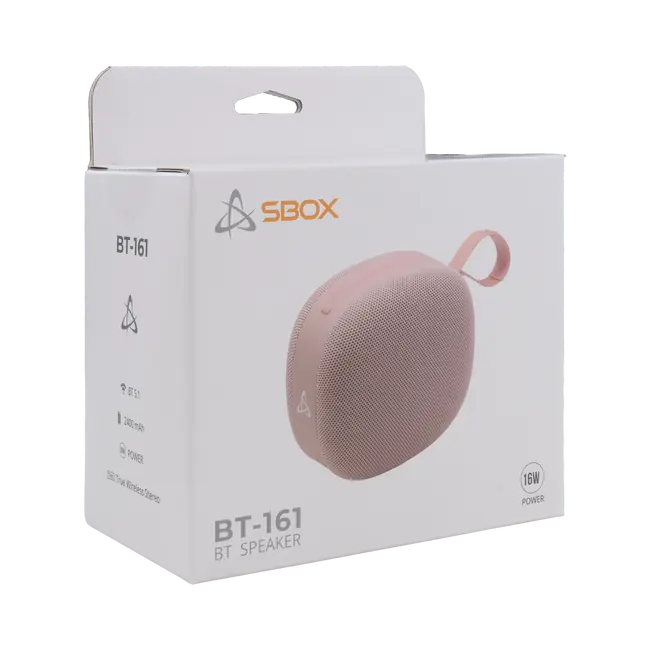 BLUETOOTH ZVUČNIK SBOX BT-161 ROZI