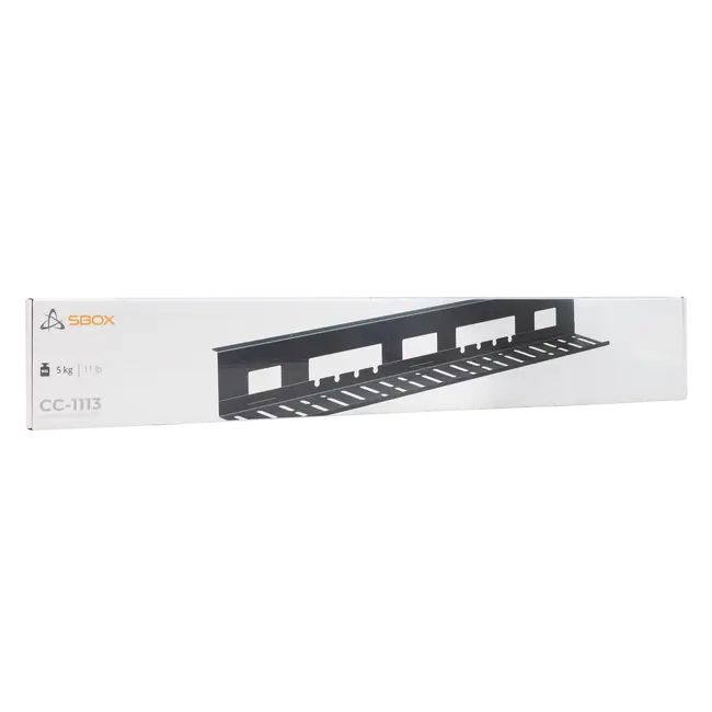 CABLE MANAGEMENT SBOX CC-1113 Černý