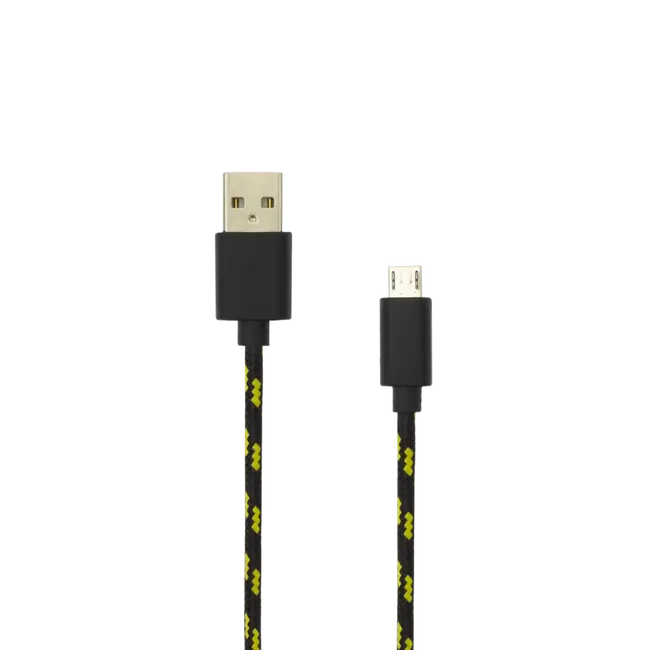 KABEL USB A Muški -> MICRO USB Muški 1.5 m Crni