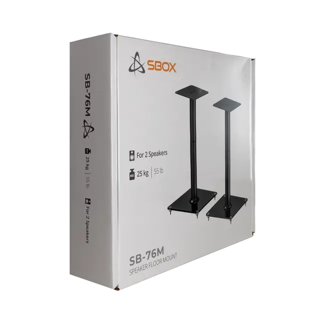 De suelo Soporte para Altavoz SBOX SB-76M