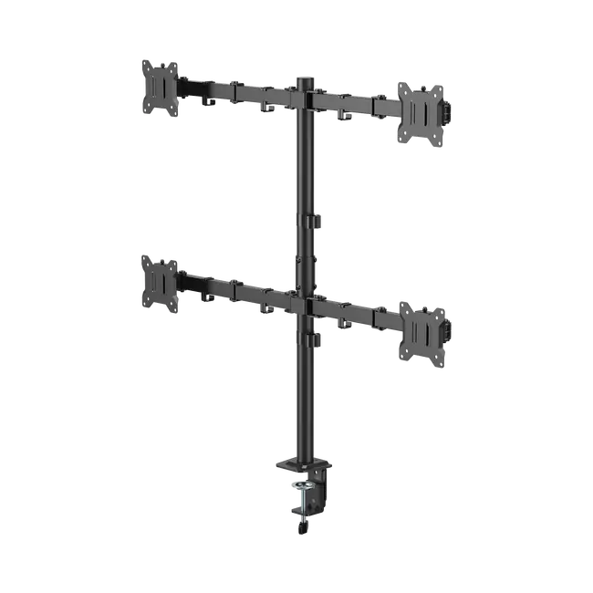 SBOX LCD-352/4-3 Quad Desktop Monitor Stand - 17-32" / 4x10 kg / 100x100
