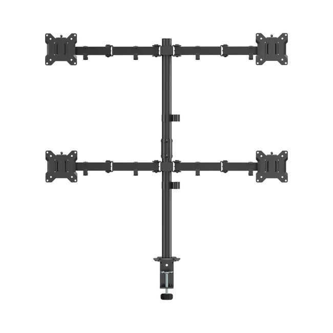 SBOX LCD-352/4-3 Quad Desktop Monitor Stand - 17-32" / 4x10 kg / 100x100