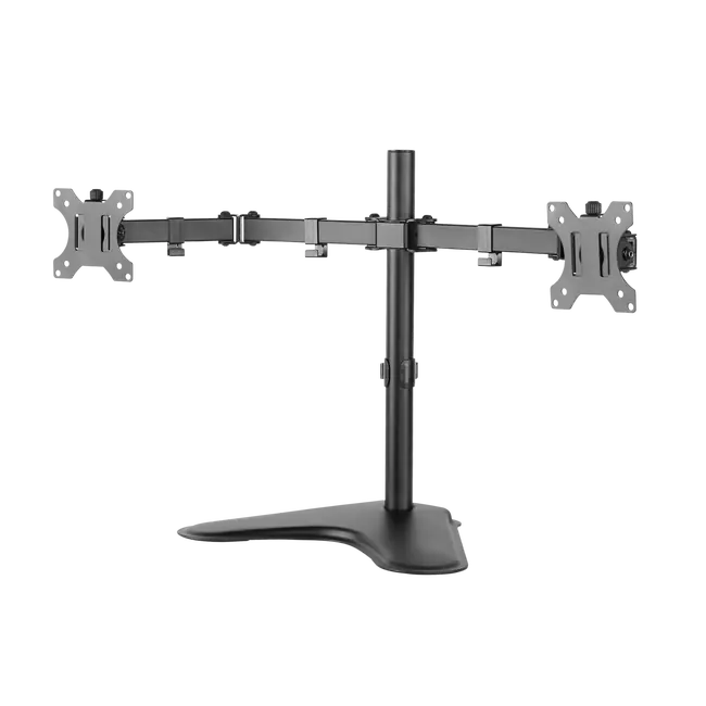SBOX LCD-F024-3 Dual Desktop Monitor Stand - 17-32" / 2x10 kg / 100x100