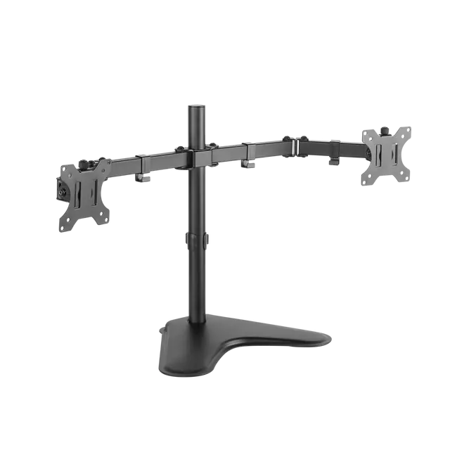 SBOX LCD-F024-3 Dual Desktop Monitor Stand - 17-32" / 2x10 kg / 100x100