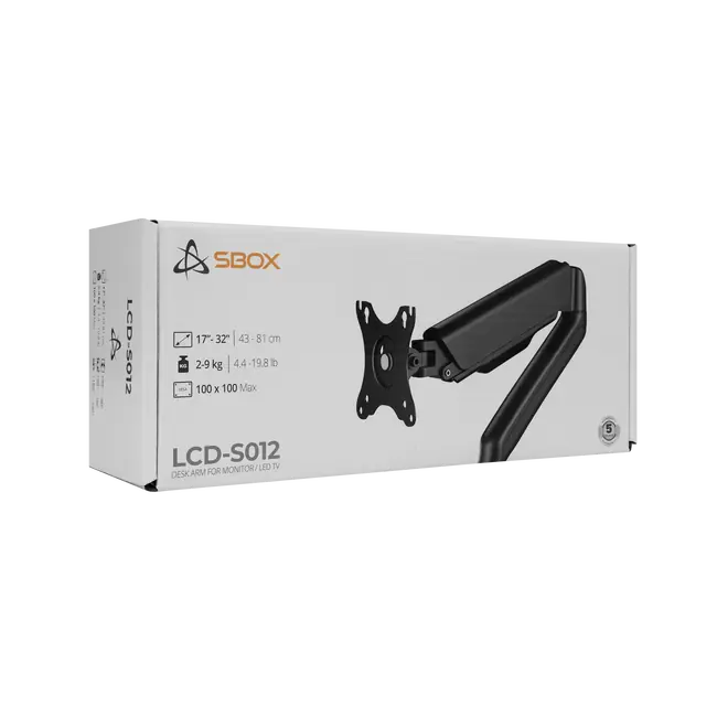 De bureau Support SBOX LCD-S012-3