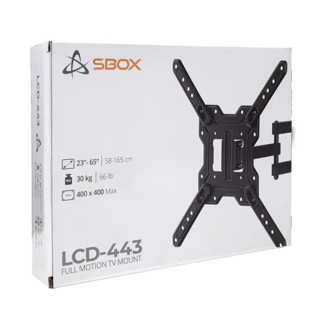 Supporto SBOX LCD-443-2 (23-65"/30kg/400x400)