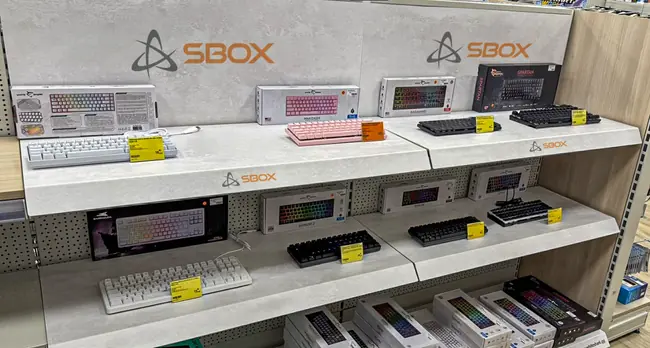 SBOX PROMO PVC SHELF PANEL 1200x160x3