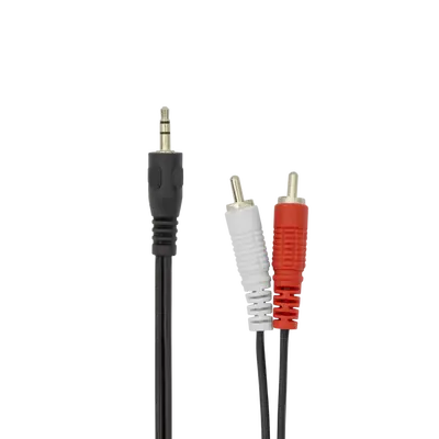AUDIO KABEL SBOX 3.5 mm Muški -> 2 X RCA Muški, 2 m