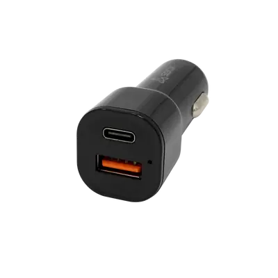 USB AUTO PUNJAČ SBOX CC-038 / 2 IZLAZA - 38 W Crni